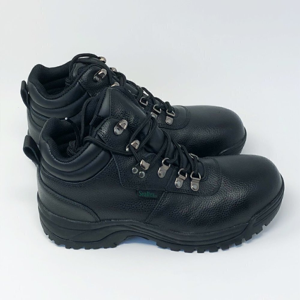 Propet Men's Walker Construction Boot, Black, 9 E - Picture 1 of 9